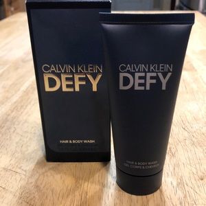 Calvin Klein Defy hair and body wash